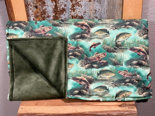 Gone Fishing Blanket